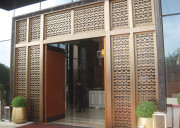 decorative stainless steel door